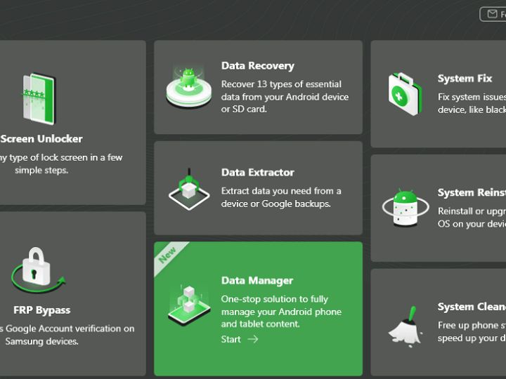 choose data manager