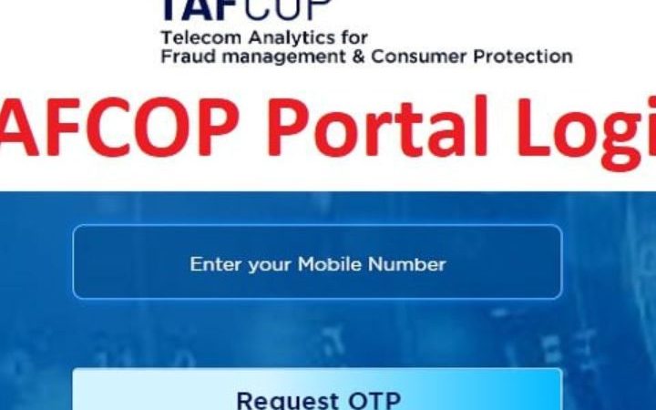 TAFCOP Portal Login – Check SIM Active Status