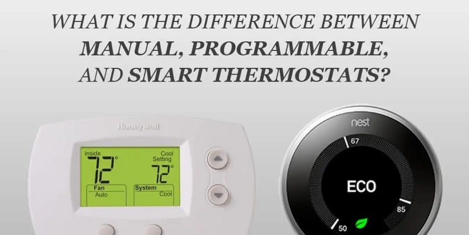 Comparison of Manual, Programmable, and Smart Thermostats: Which One Is Right for You?